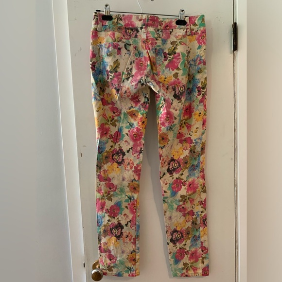 Floral Seductions Siren jeans Size 11 - Picture 3 of 6